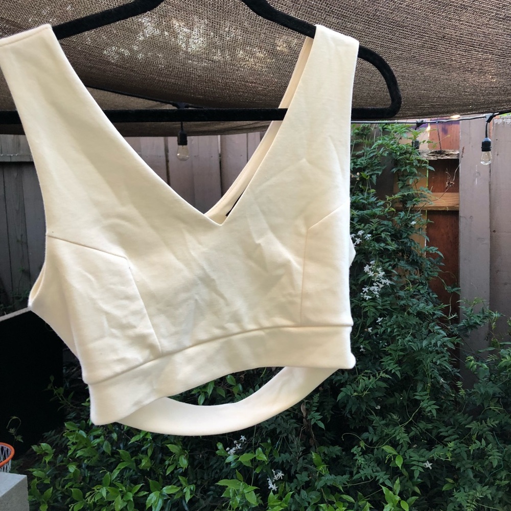 White classy top